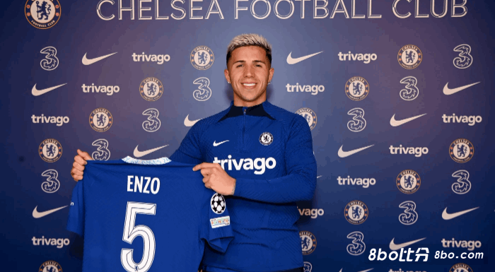 官方：恩佐与切尔西签约至2031年6月，将穿5号球衣