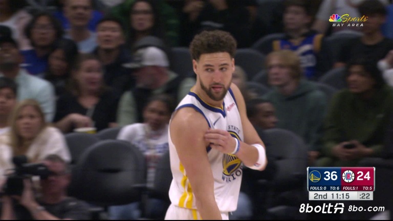 克莱半场3记三分拿到11分2助1断