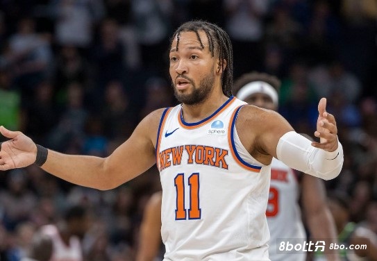 继续进化！布伦森本赛季出战40场4次砍下40+