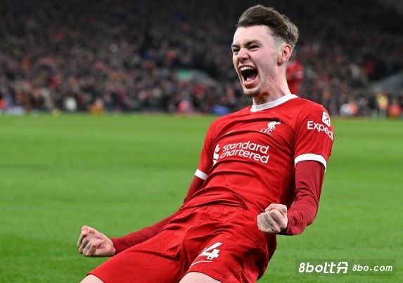 阿诺德危？20岁布拉德利过去4场比赛1球4助参与5粒进球