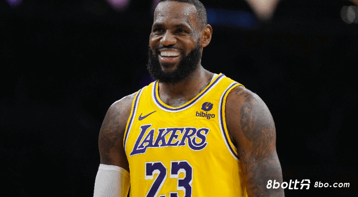 詹姆斯本赛季出战71场创湖人生涯最多 生涯14次单季出场70+