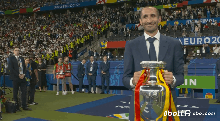 基耶利尼：本想将冠军奖杯再次交给意大利 赛前看好英格兰夺冠