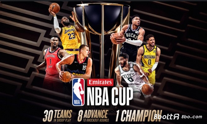 新赛季NBA杯重要时间节点：12月4日打完小组赛，15日4强赌城聚首