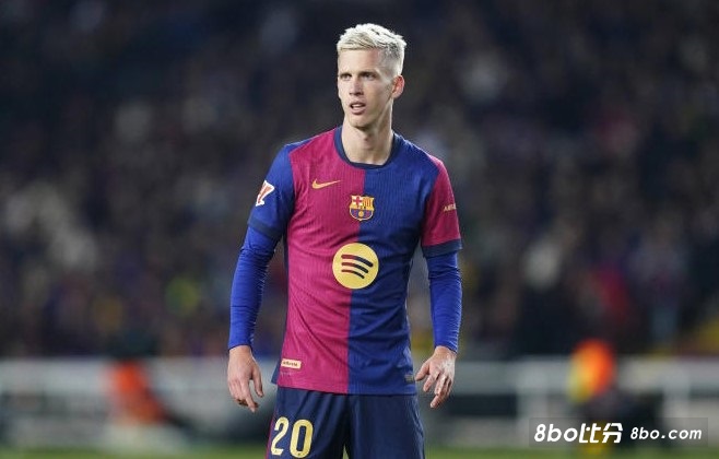 高级货！奥尔莫为巴萨22场7球3助，每154分钟打进1球