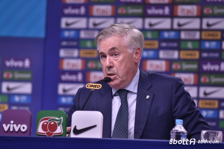 安切洛蒂重申：巴西队世界杯的目标就是夺冠！