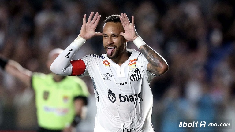 拯救桑托斯！内马尔近3场5球+脱离降级区，球队近8球他参与6球